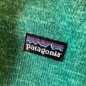 Patagonia Teal Fleece Zip Up